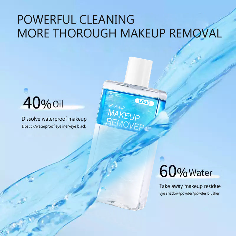 Kerja sama pabrik pemrosesan penghapus riasan mata dan bibir yang disesuaikan merek