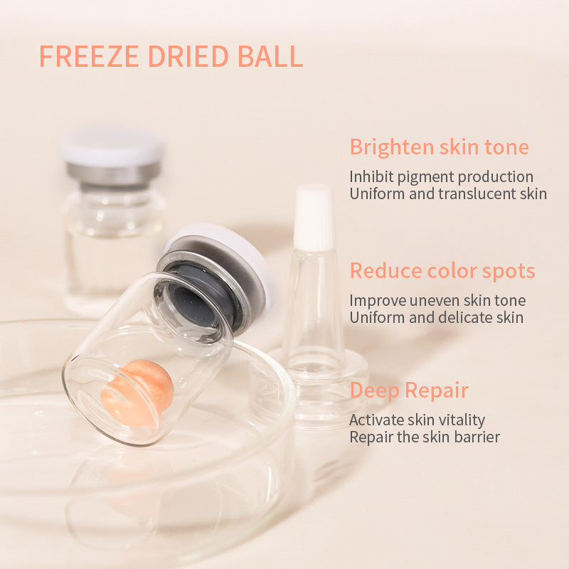 Pabrik sumber OEM kosmetik esensi bola beku kering