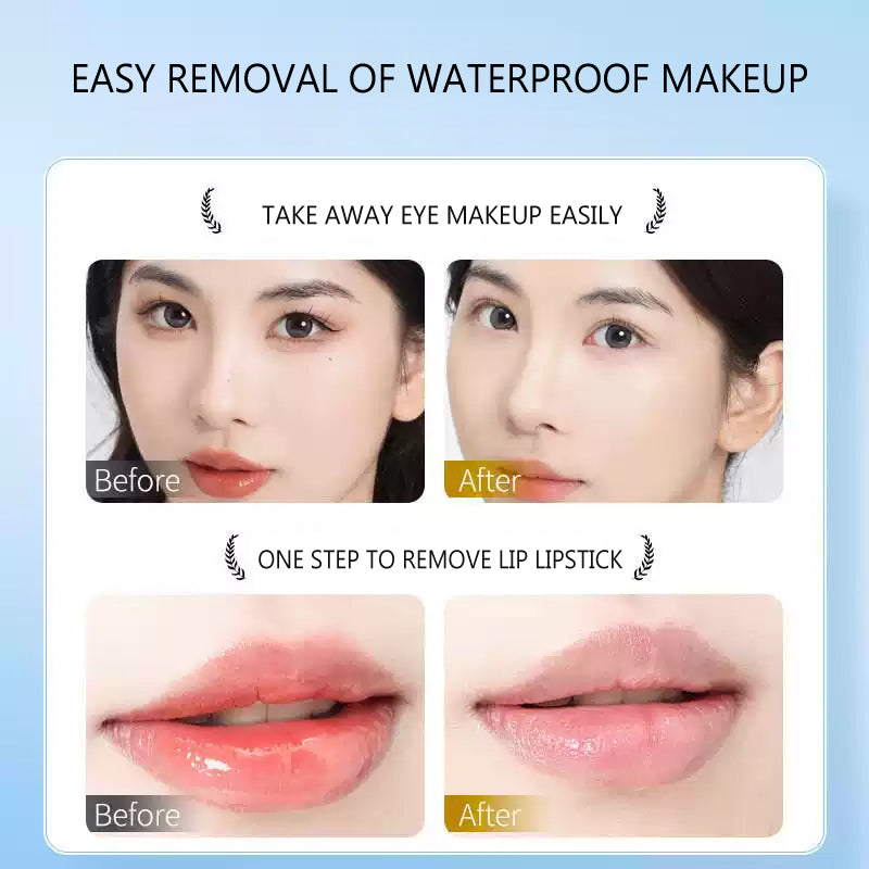 Kerja sama pabrik pemrosesan penghapus riasan mata dan bibir yang disesuaikan merek