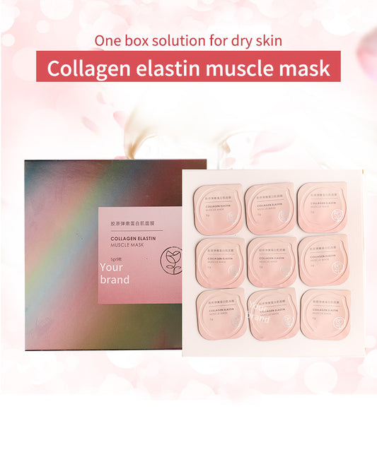 Kolagen Pengencang Pengangkat Masker Protein Elastis Pabrik Produksi Kosmetik