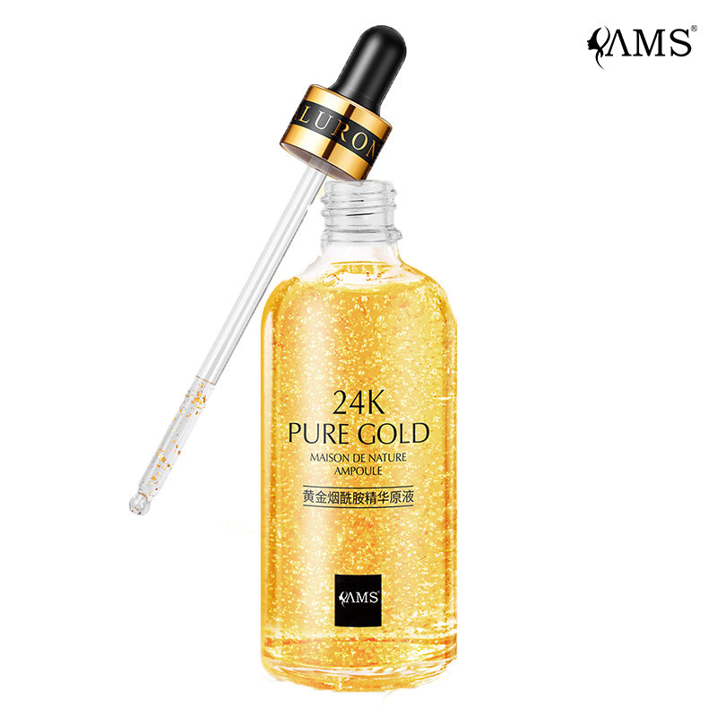 24k Gold Niacinamide Essence Kosmetik Cair Pabrik OEM