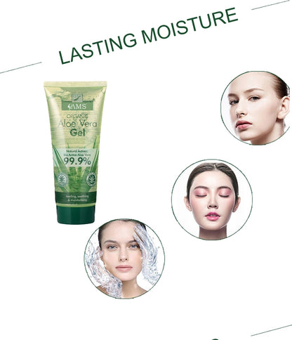 Aloe Vera Gel Hydrating Moisturizing Repair Cream Kosmetik Pengolahan OEM