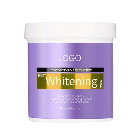 Masker Pemutih Tubuh OEM/ODM dengan Niacinamide Formula Pencerah Kulit Kustom