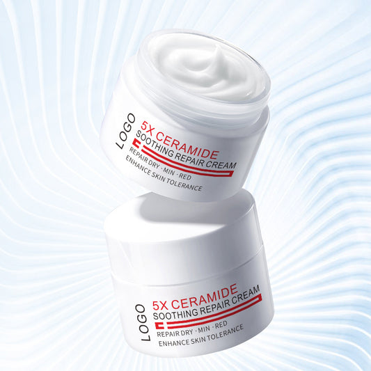 Ceramide Skin Barrier Repair Pelembab Pemutih Krim Wajah Krim Malam Pengolahan Generasi Produsen