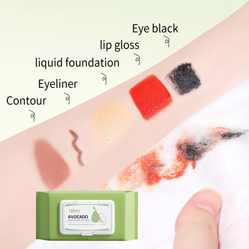 Tisu Pembersih Makeup Bebas Alkohol OEM Pembersihan Lembut untuk Kulit Sensitif