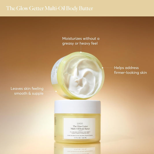 Pabrik OEM Body Butter Krim Pelembap Dalam untuk Kulit Kering Produsen
