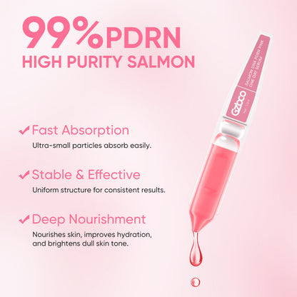 OEM Ampul DNA Salmon PDRN Pelepasan Tunggal Perawatan Perbaikan Kulit